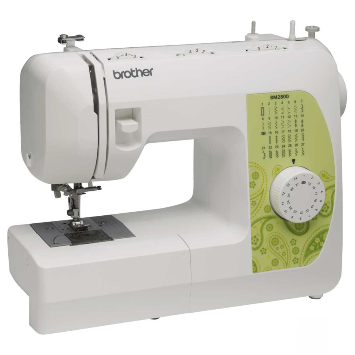 Imagen 2 del producto Máquina de coser recta Brother Bm-2800 portable, 63 funciones puntadas, 27 puntadas incorporadas, blanco