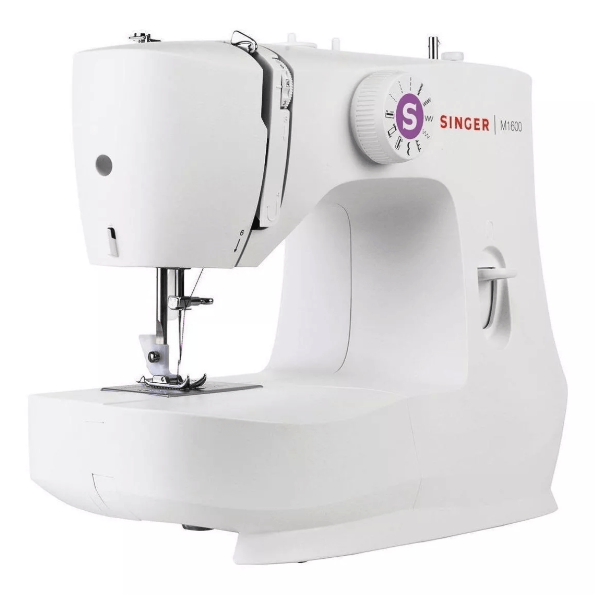 Imagen 2 del producto Máquina de coser recta Singer M1605 portable, 6 puntadas, blanco