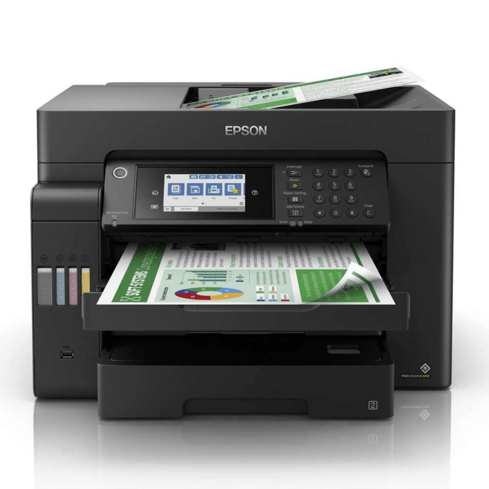 Impresora multifuncional Epson EcoTank L15150, inyección de tinta, inalámbrica, Wi-Fi, con tanques recargables