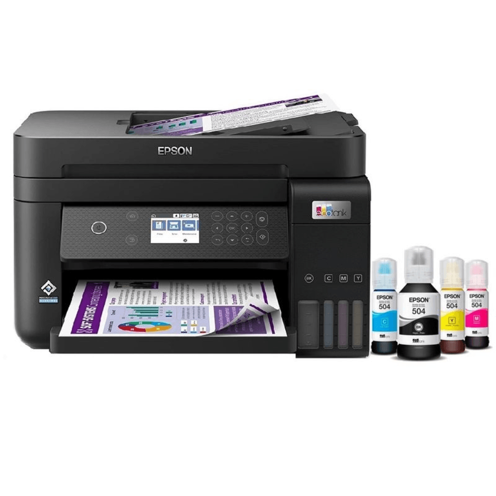 Impresora multifuncional Epson EcoTank L6270, inyección de tinta, inalámbrica, Wi-Fi, con tanques recargables