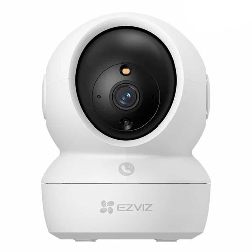 Cámara de seguridad Ezviz H6C PRO 2K 3MP, detección de ruidos, visión nocturna, 360°, blanco