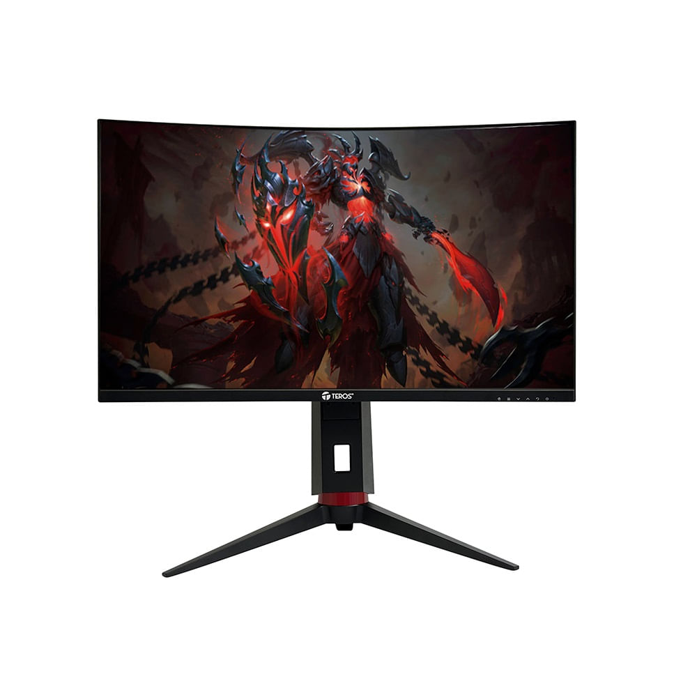 Monitor curvo 27" Teros TE-2767G VA, QHD, 180 Hz, 1 ms, HDMI/DP