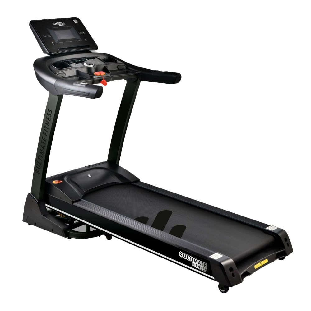 Trotadora eléctrica E600 Elite, 3 HP, 20 km/h, 15 niveles de inclinación, plegable, negro