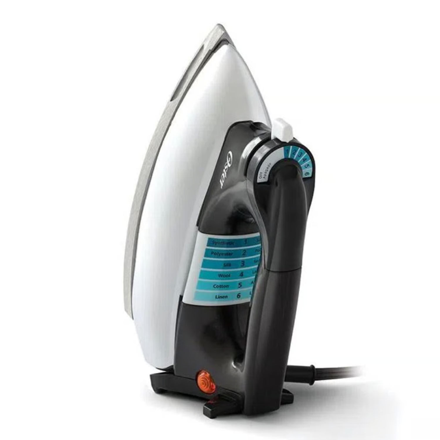 Imagen 2 del producto Plancha clásica Oster GCSTBV4119 1000W, base de aluminio, control de temperatura, negro