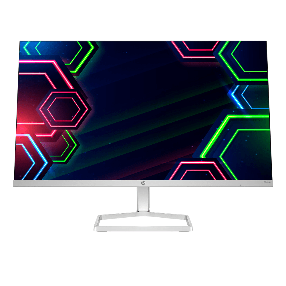 Monitor serie 5 HP 524sw de 23.8" FHD, IPS, 100 Hz, 5ms, blanco