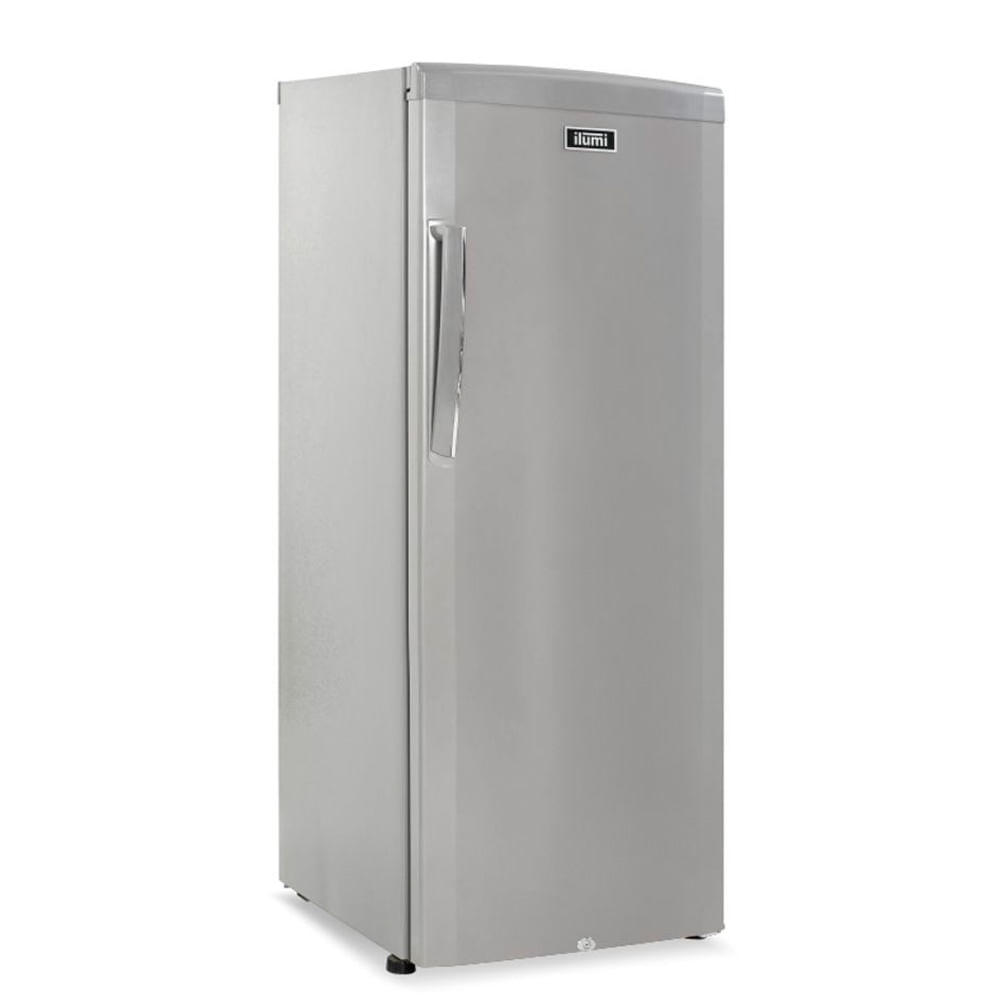 Congeladora vertical Ilumi TF-2800V, 280 litros, puerta sólida, gris