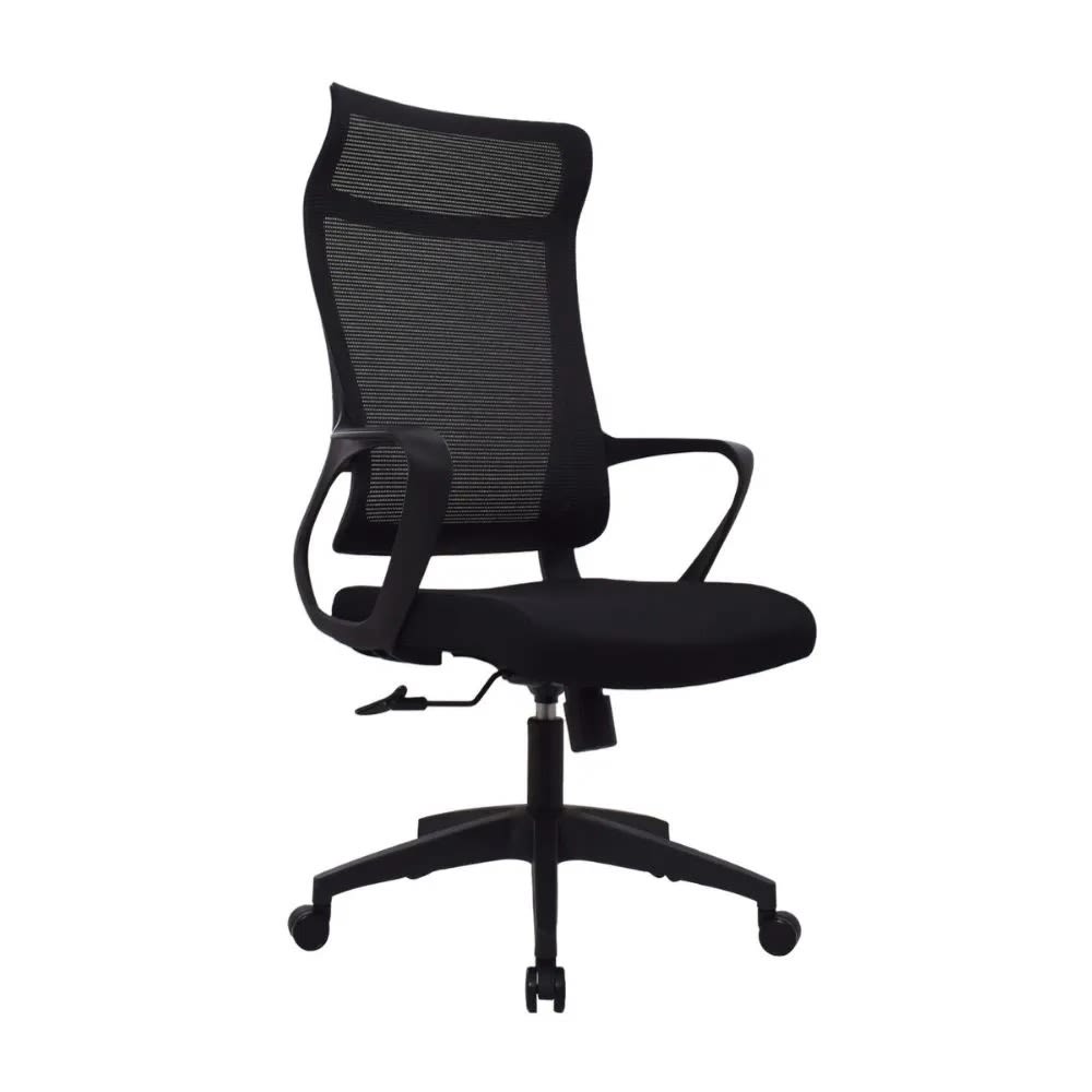 Imagen 1 del producto Silla de oficina MobelArt, presidente, rigs, tapizada, nylon, negro