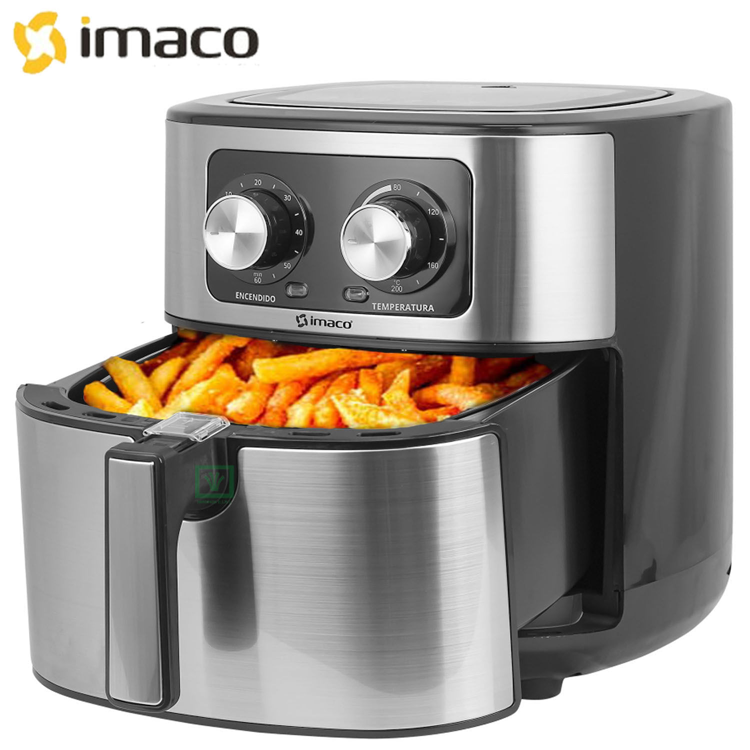 Imagen 2 del producto Freidora Turbo Air Imaco AF6015M, 6 litros, temporizador, acero
