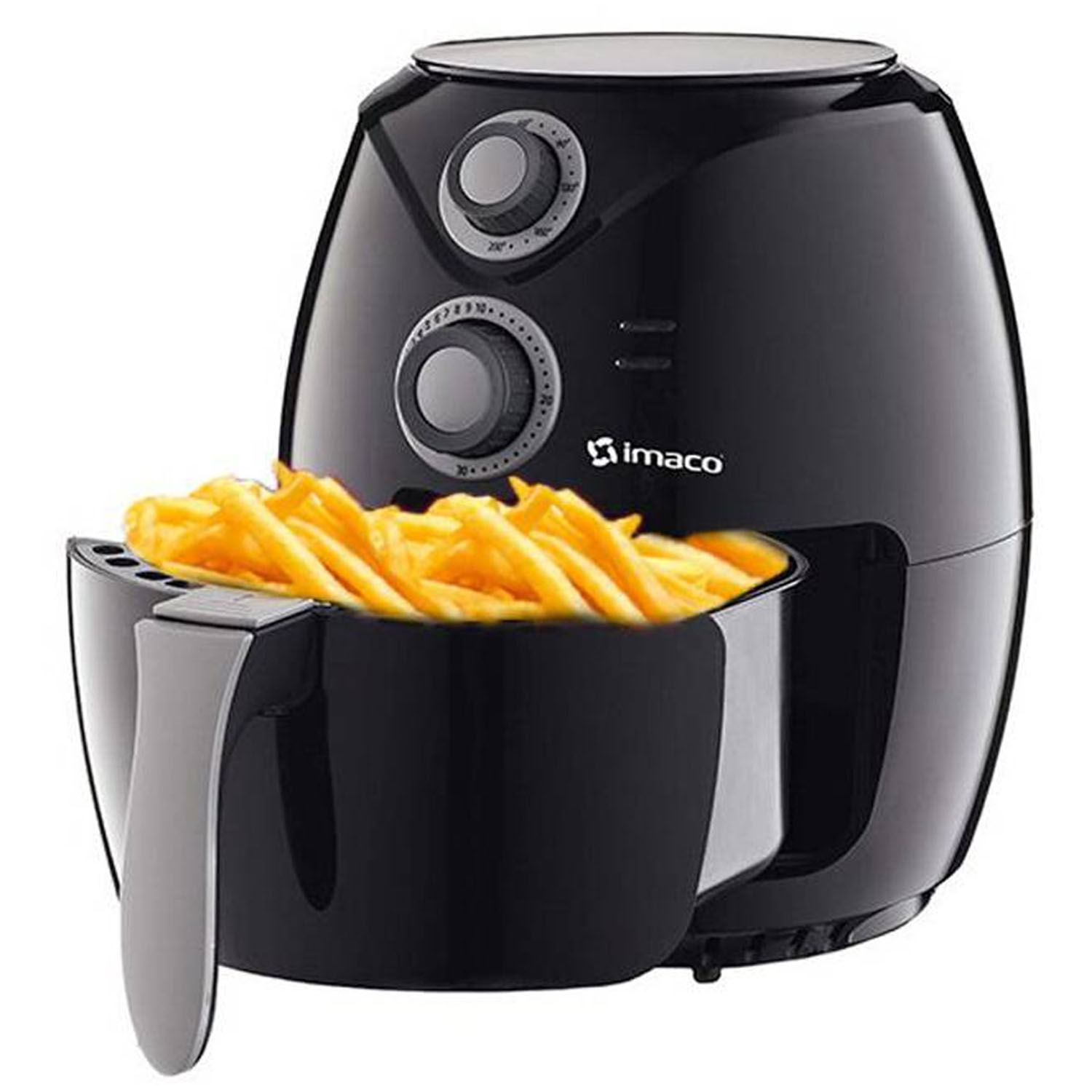Freidora de Aire Imaco turbo air, 2.6 litros, 6 programas, negro - AF2614