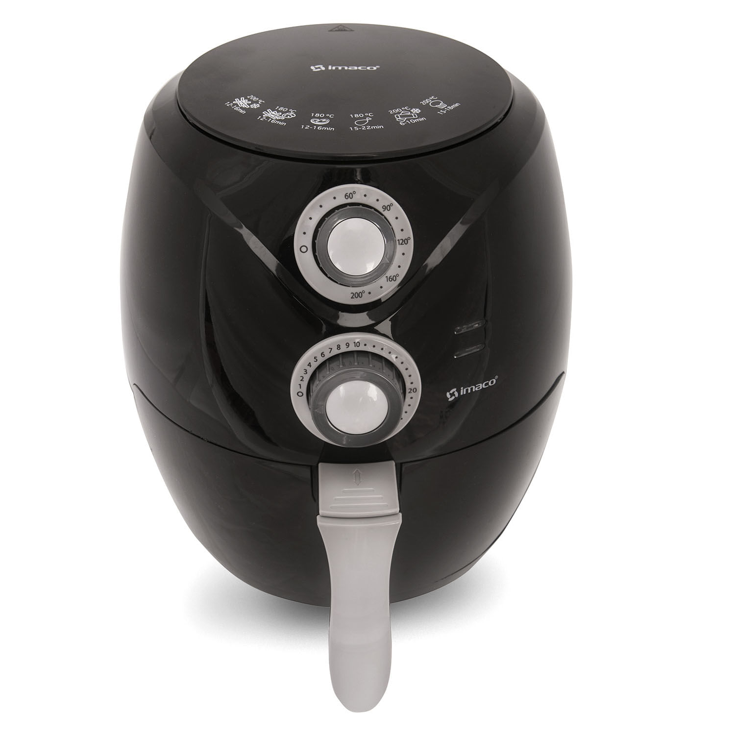 Imagen 2 del producto Freidora de Aire Imaco turbo air, 2.6 litros, 6 programas, negro - AF2614