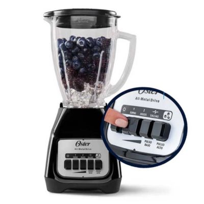 Imagen 2 del producto Licuadora Oster BLSTKAG-BPB 550W, 2 velocidades con pulso, vaso de vidrio Boroclass, 1.5 litros, negro