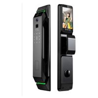 Cerradura Smart GC Electric, 7 métodos de apertura, video portero, negro