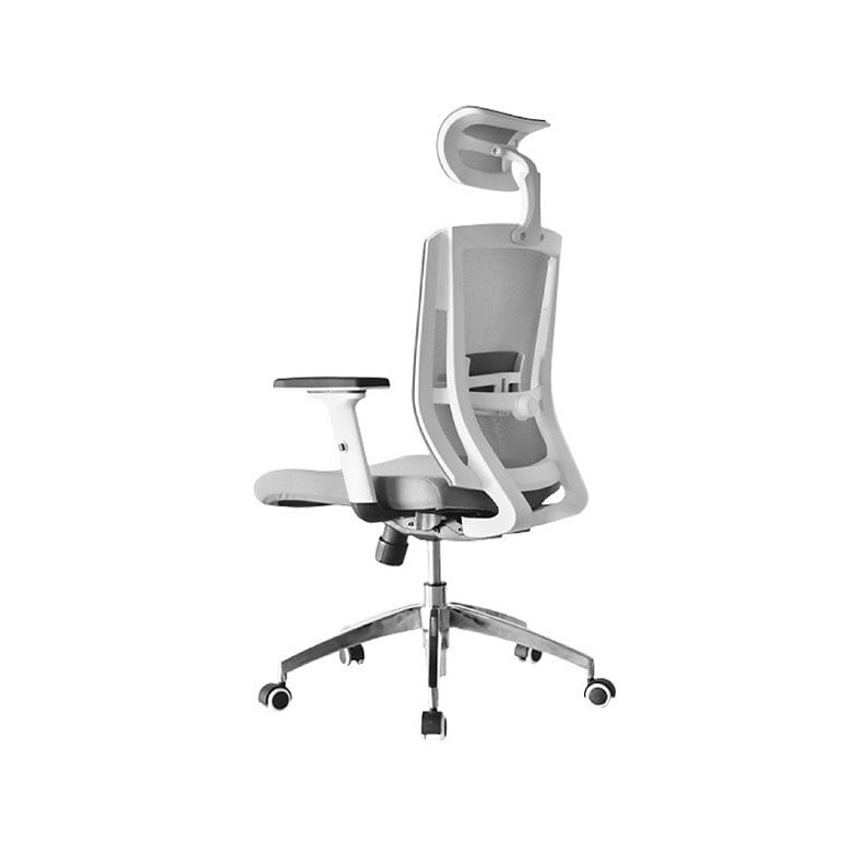 Imagen 2 del producto Silla de oficina MobelArt Presidente Delphi 2, base de aluminio, ergonómica, gris