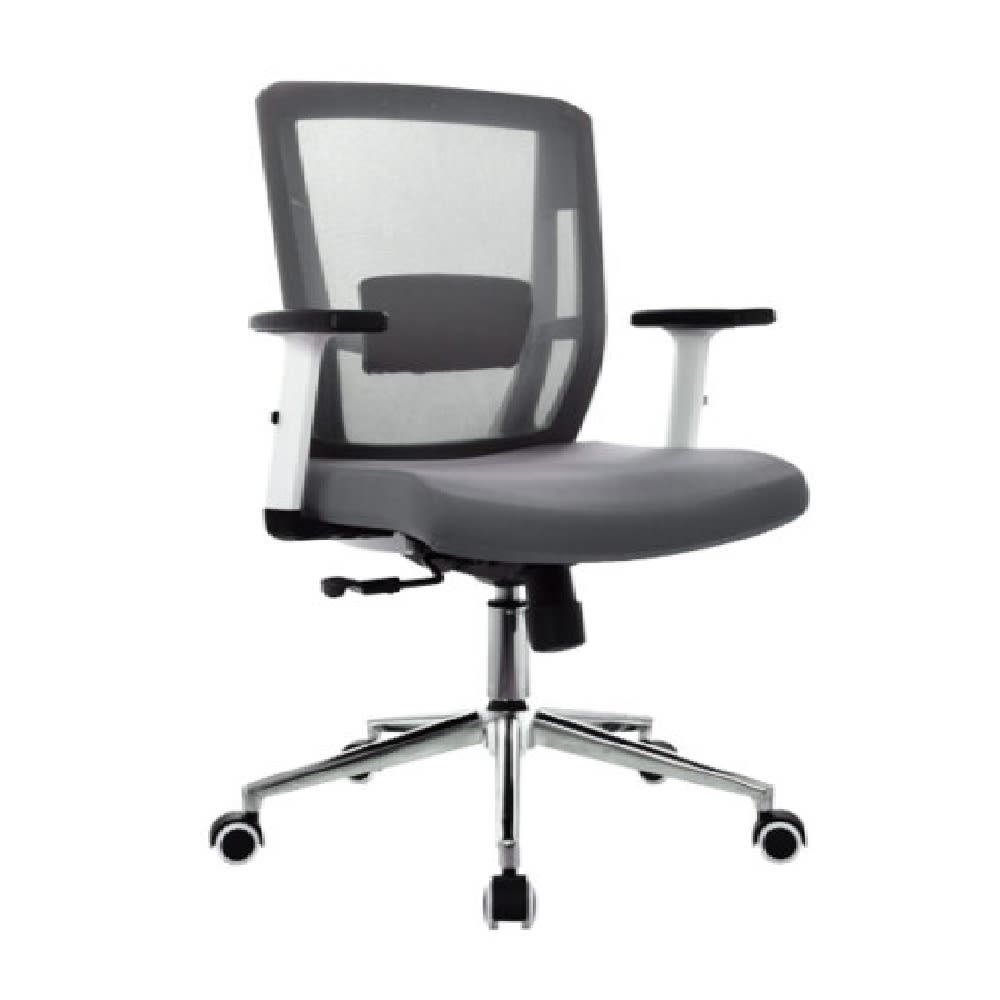 Imagen 1 del producto Silla de oficina MobelArt Gerente Delphi 2, ergonómica, gris