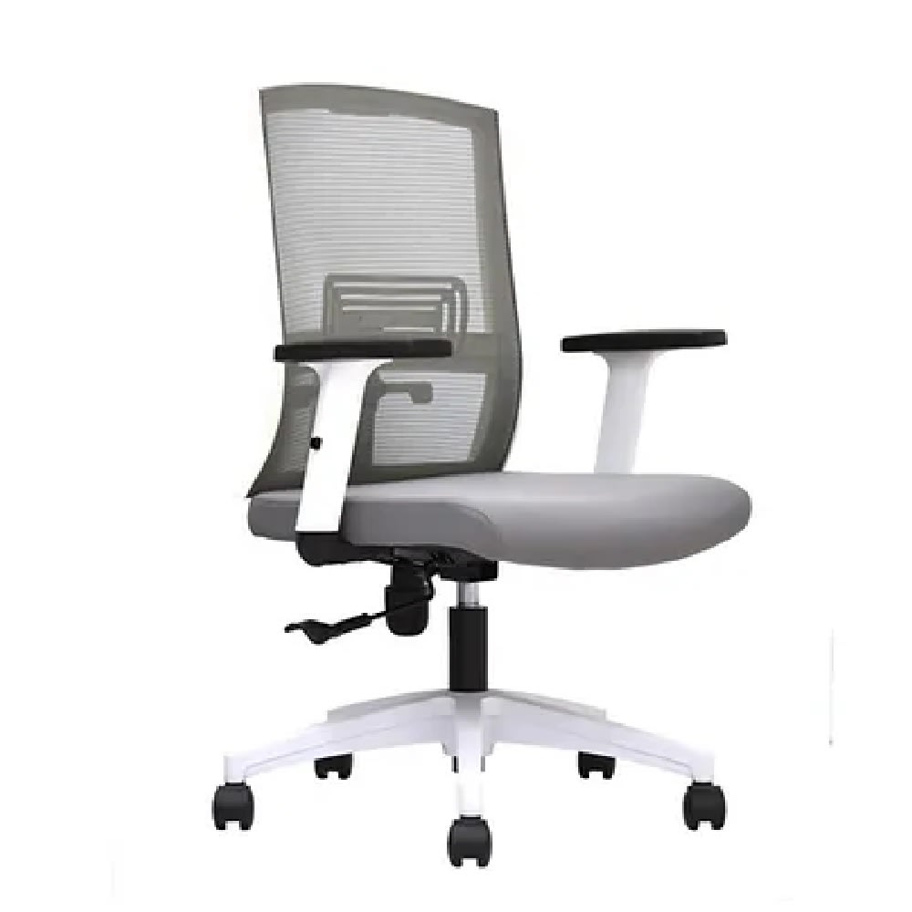 Imagen 1 del producto Silla de oficina MobelArt Gerente Monk, material de polipropileno, gris
