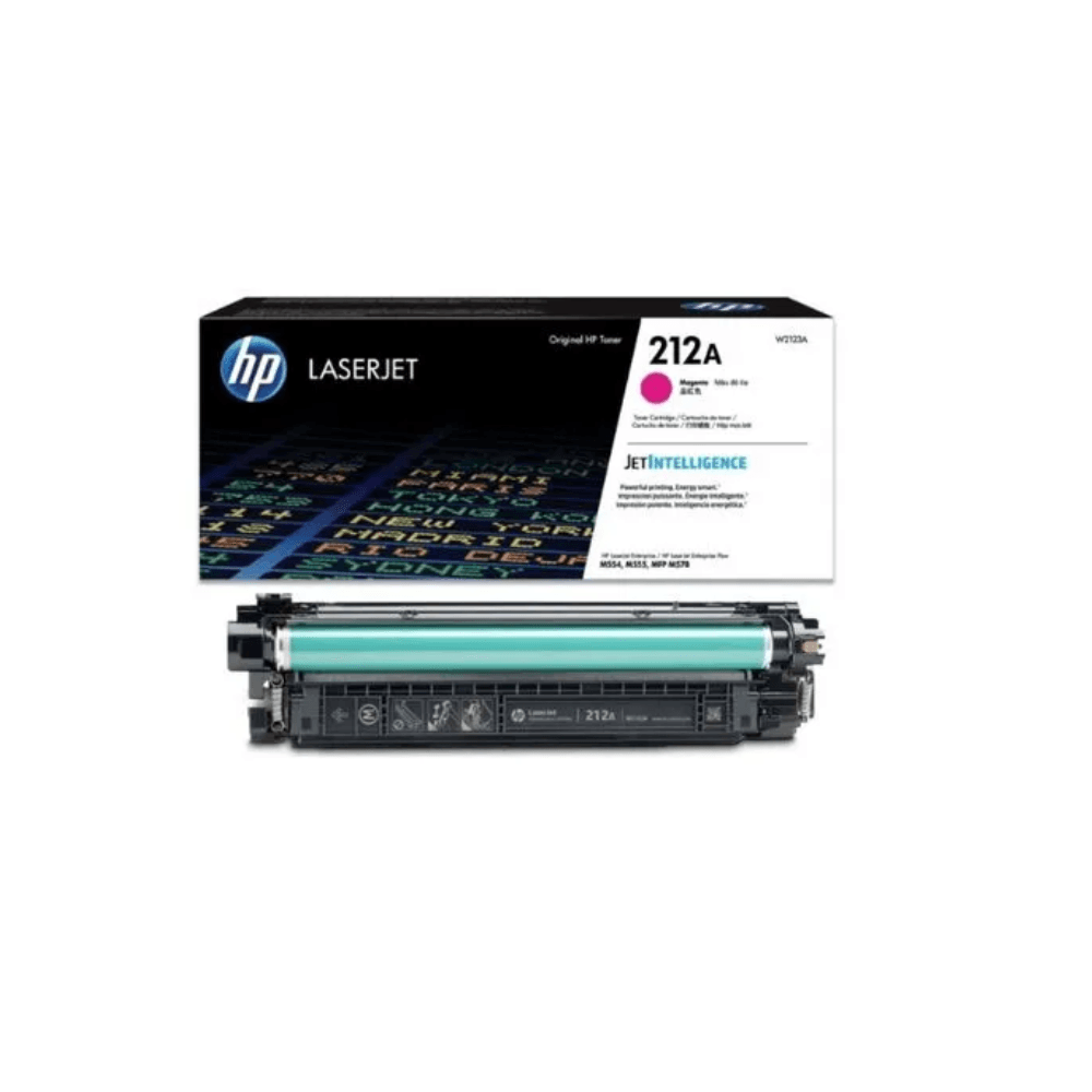 Imagen 2 del producto Tóner HP 212A W2123A original, rendimiento de 4,500 páginas, magenta