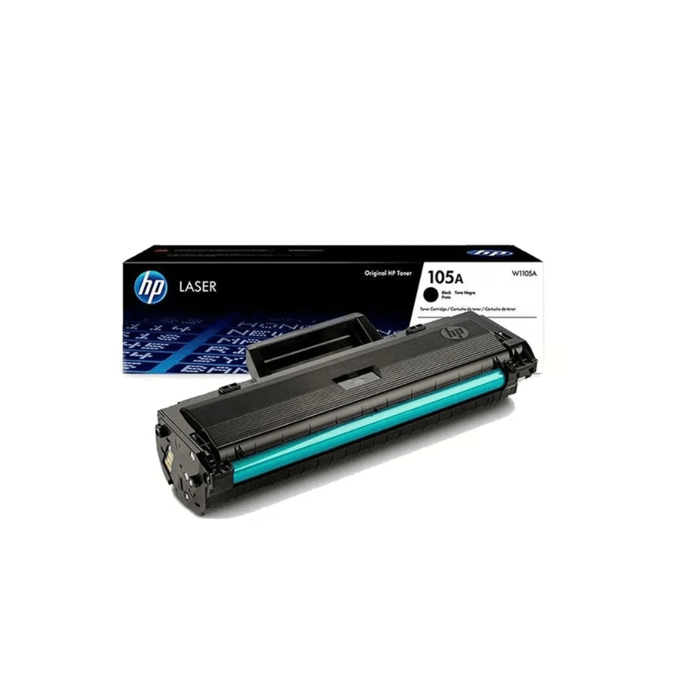 Tóner HP 105A, compatible con Mfp 135A, Mfp 137Fnw, rendimiento de 1,000 páginas, negro W1105A