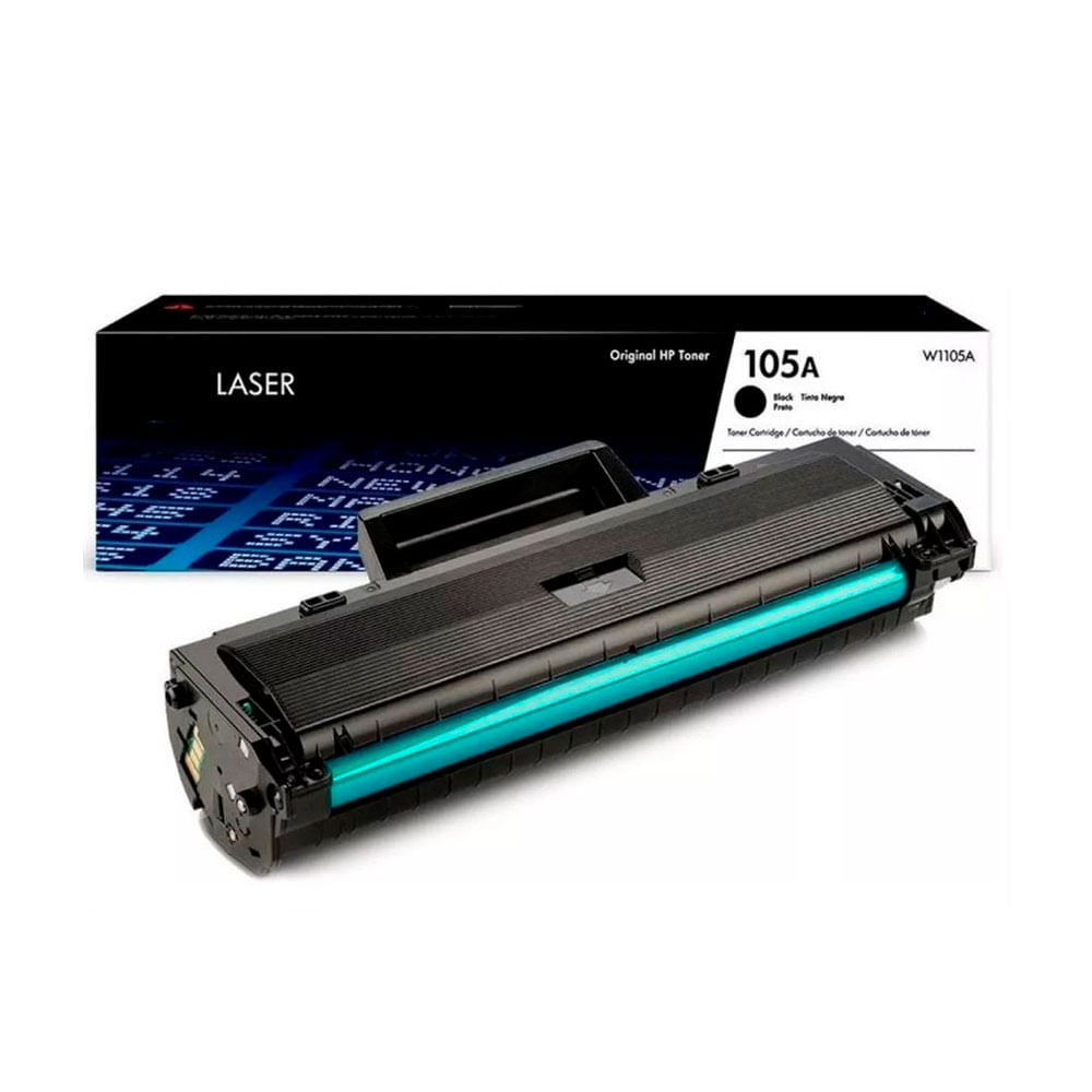 Imagen 2 del producto Tóner HP 105A, compatible LaserJet 107, 135, 137, rendimiento de 1,000 páginas, negro W1105A