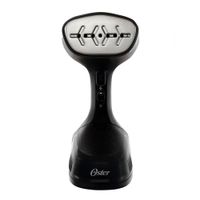 Vaporizador de prendas Oster GCSTES101 portátil, potente golpe de vapor, 240 ml, negro