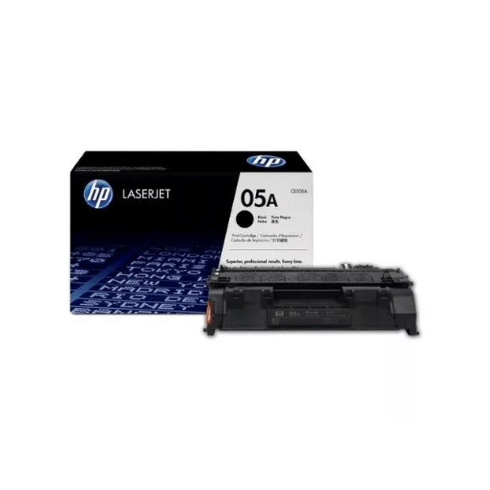 Imagen 2 del producto Tóner HP 05A, compatible con P2035, P2055D, P2055Dn, P2050D, P2050, rendimiento 2,300 páginas, negro CE505A