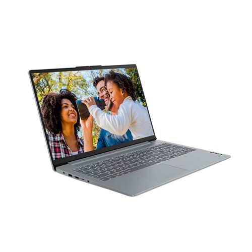 Laptop Lenovo Ideapad Slim 3, 15.6", Ryzen 5-7520U, 16GB RAM, 512GB SSD, gris