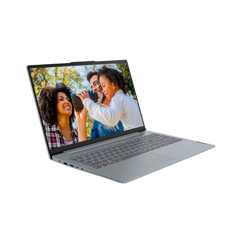 Laptop Lenovo Ideapad Slim 3, 15.6", Ryzen 5-7520U, 16GB RAM, 512GB SSD, gris