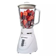 Imagen 2 del producto Licuadora Imaco BL4125V 350W, 2 velocidades, vaso de vidrio 1.5 litros, blanco