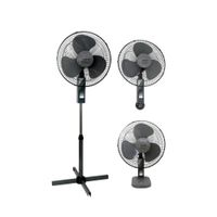 Ventilador 3 en 1 Imaco FS1631, potencia de 45W, 16"", uso versátil, negro