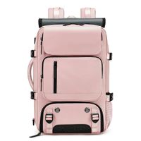 Mochila para viaje Capture 7798 portalaptop hasta 16"", capacidad 22 litros, rosada