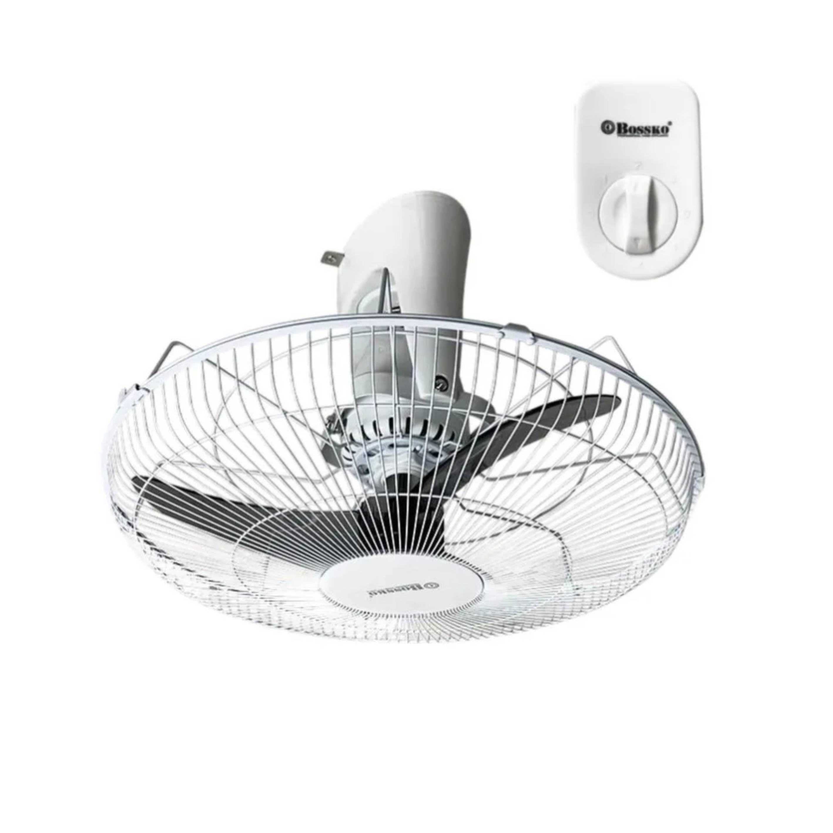Imagen 2 del producto Ventilador de techo Trevely VT-1803 18"", 80W, 3 aspas, oscilante, silencioso, blanco