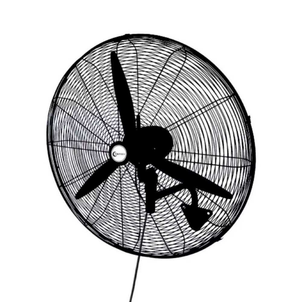 Imagen 2 del producto Ventilador de pared Trevely EBEVT-27C 180W, 3 velocidades, oscilante, con control remoto, negro