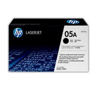 Tóner HP 05A, compatible con P2050, P2055, P2030, P2035, P2035n, rendimiento 2,300 páginas, negro CE505A