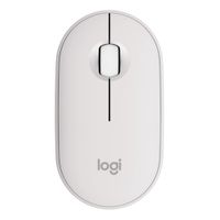 Mouse inalámbrico Logitech Pebble 2 M350S Inalámbrico Logitech Pebble 2 M350S, Bluetooth, 1000 dpi, 3 botones, blanco