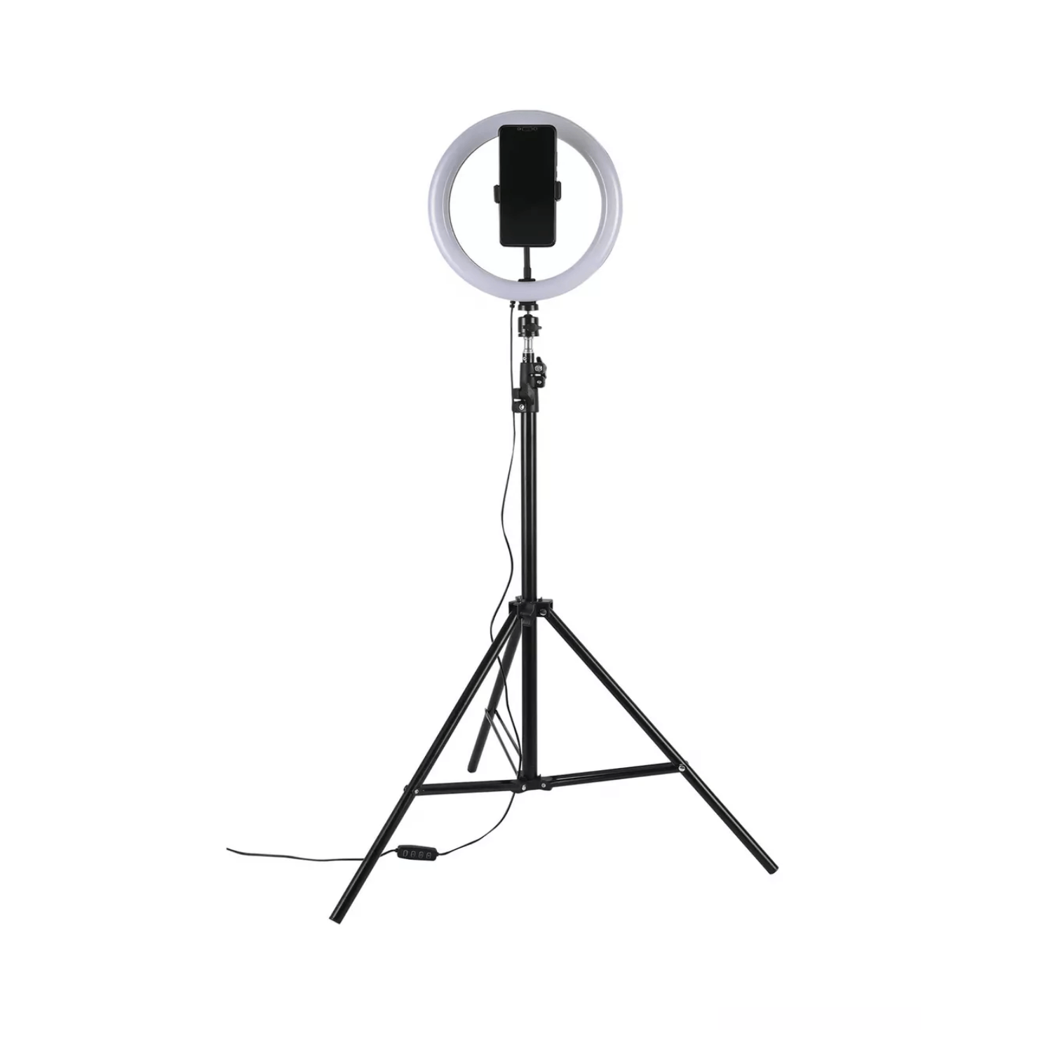 Aro de luz LED 18" Captor + trípode ajustable de 2 metros + control remoto, iluminación profesional