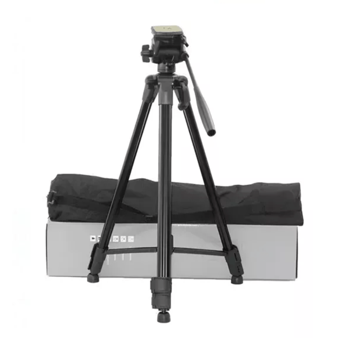 Imagen 2 del producto Trípode ligero Weifeng WT-3970 + estuche, altura máxima 1.75 metros, carga máx. 4 kg, aluminio