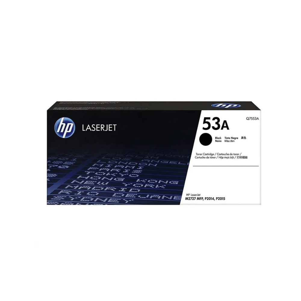 Imagen 2 del producto Tóner HP 53A, compatible M2525D, M2727, P2015N, rendimiento 3,000 páginas, negro Q7553A