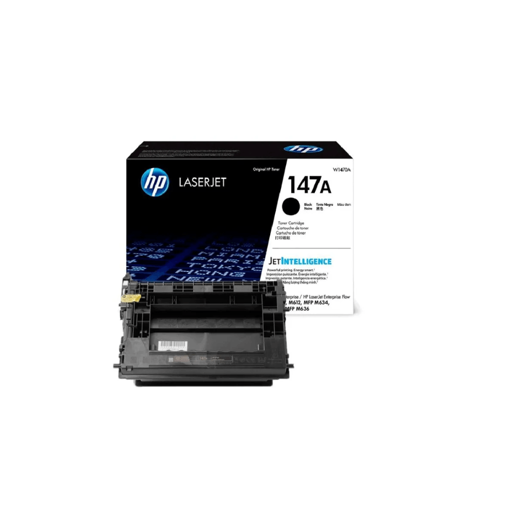 Imagen 2 del producto Tóner HP 147A, compatible con M634, M635, M636, rendimiento 10,500 páginas, negro W1470A