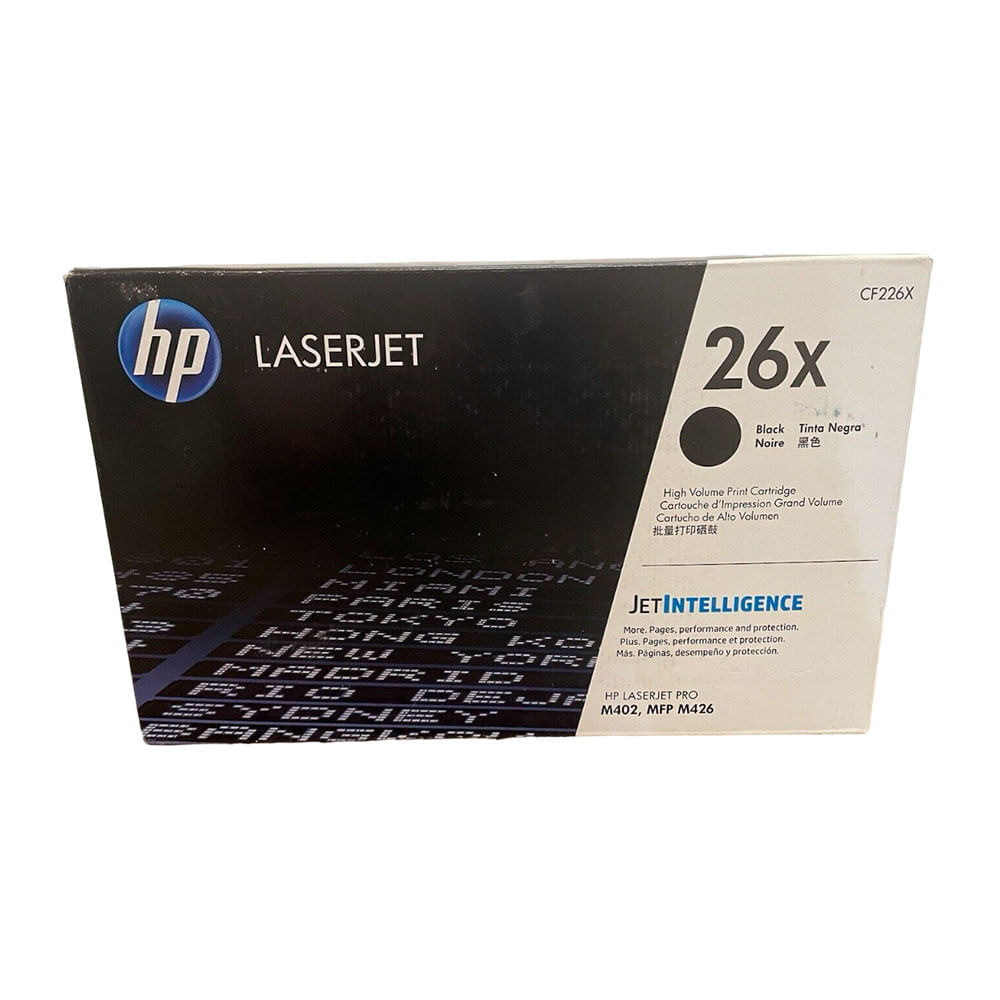 Imagen 2 del producto Toner Hp 26X, compatible M402, MFP M426, rendimiento 9,000 páginas, negro Cf226X