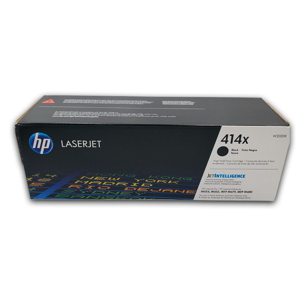 Imagen 2 del producto Tóner Hp 414X, compatible con M454dw, M479dw, M479fdw, rendimiento 7,500 páginas, negro W2020X