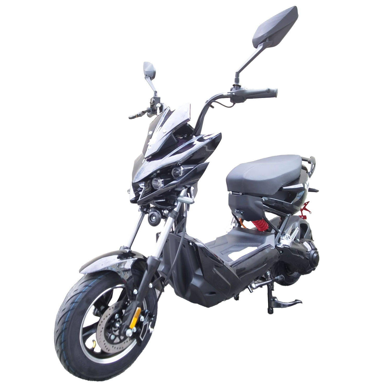 Moto eléctrica GreenLine X3, 60 km/h, 65 km, 1500W, batería 72V, frenos de disco y tambor, acero