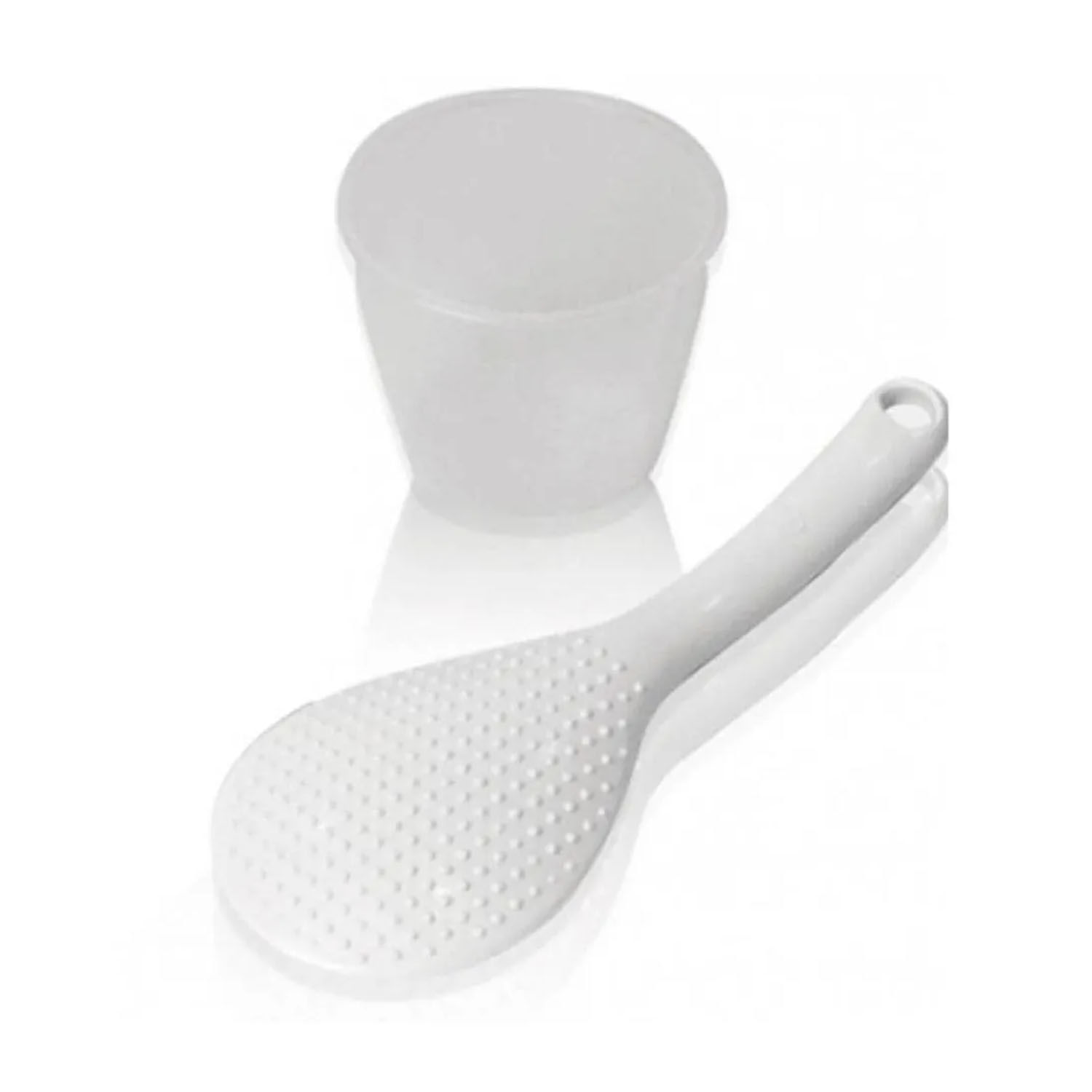 Imagen 2 del producto Olla arrocera Finezza FZ642R 800w, 1.8 litros, tapa de vidrio, revestimiento antiadherente, gris