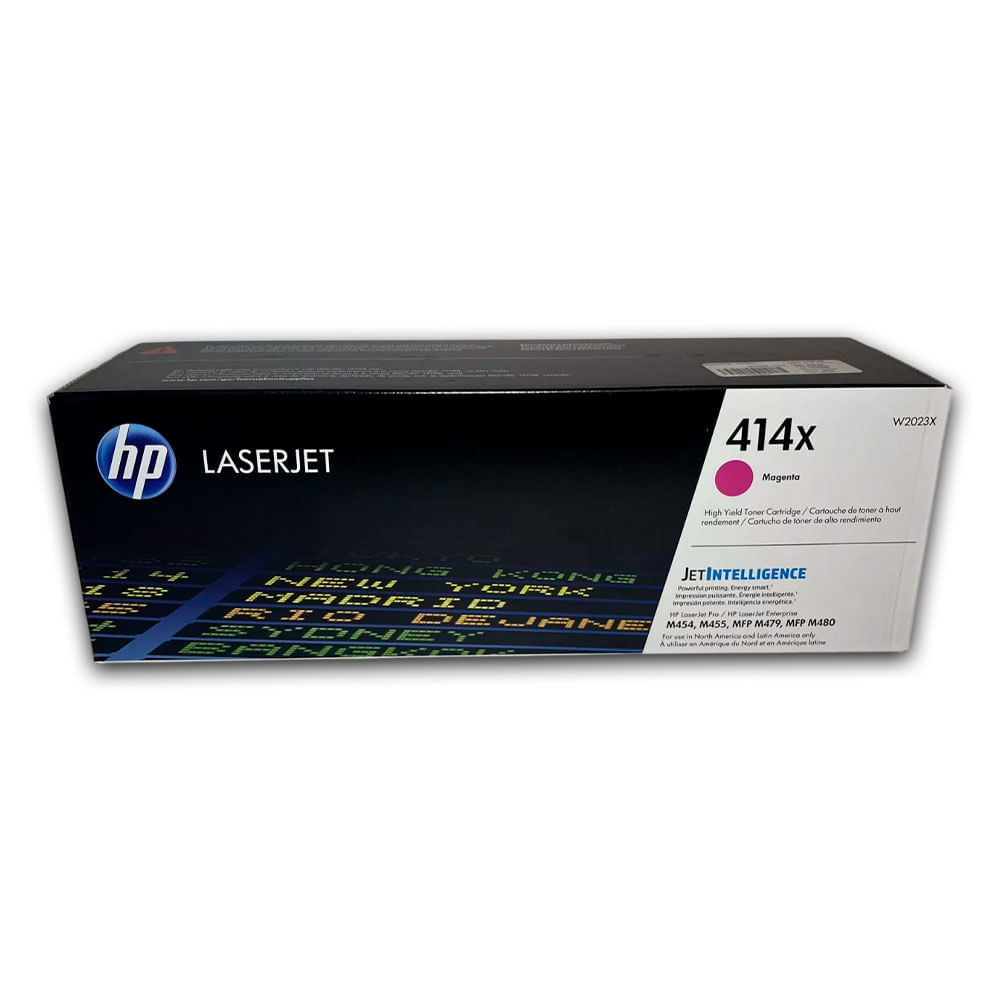 Imagen 2 del producto Tóner Hp 414X, compatible con M454dw, M479dw, M479fdw, 6,000 páginas, magenta W2023X