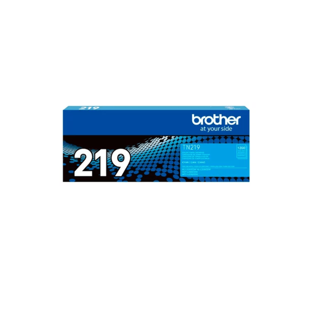 Imagen 2 del producto Tóner Brother TN-219, compatible L3280Cdw, Hl L3240Cdw, rendimiento 1,200 página, cyan