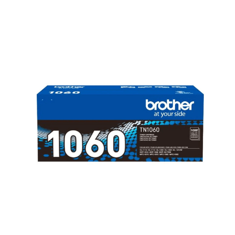 Imagen 2 del producto Tóner Brother TN-1060, compatible con hl 1110, 1112, 1200, rendimiento 1,000 páginas, negro