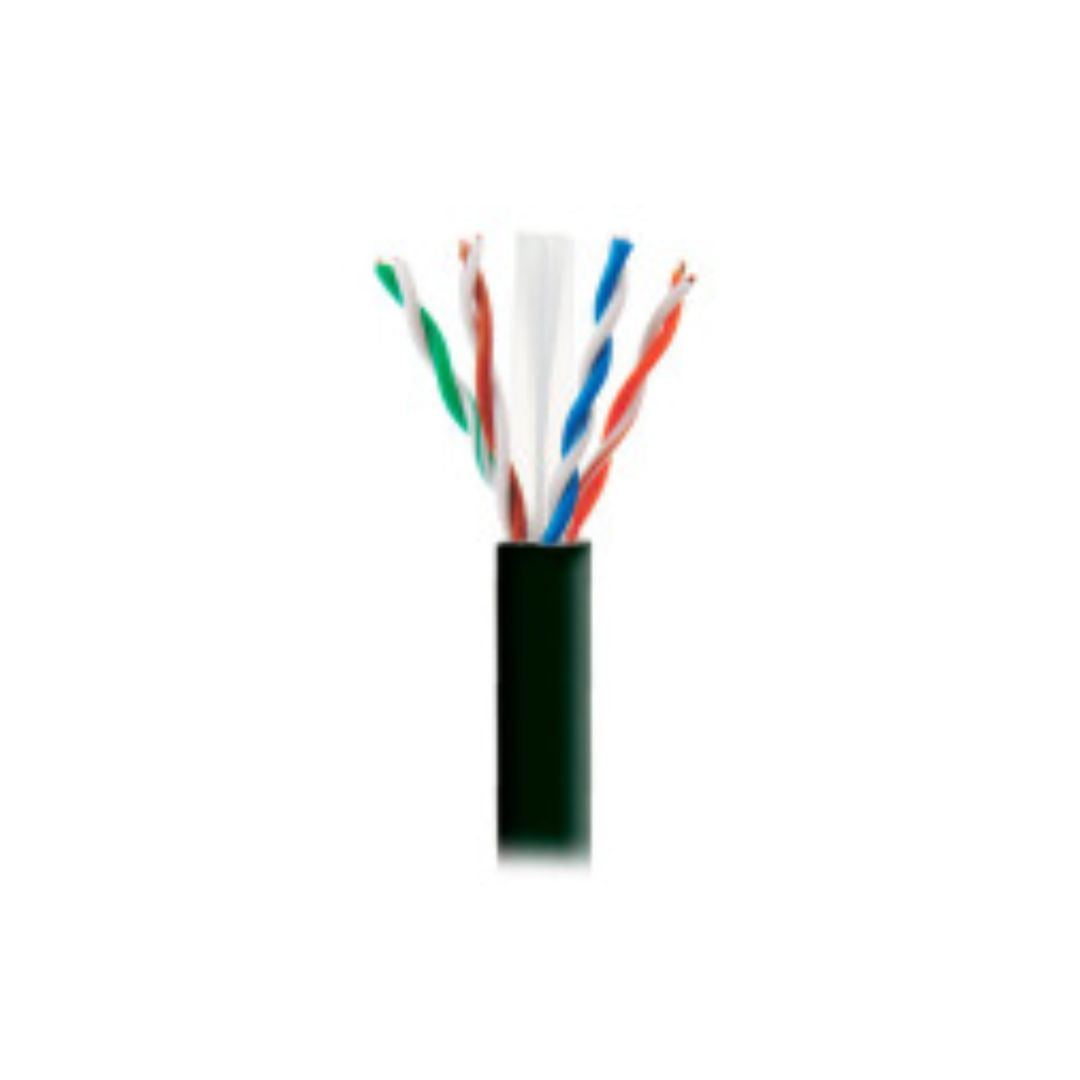 Imagen 2 del producto Cable UTP Cat.6 Dixon 9041, exteriores, cobre 23 AWG con chaqueta PE Negra Anti-UV
