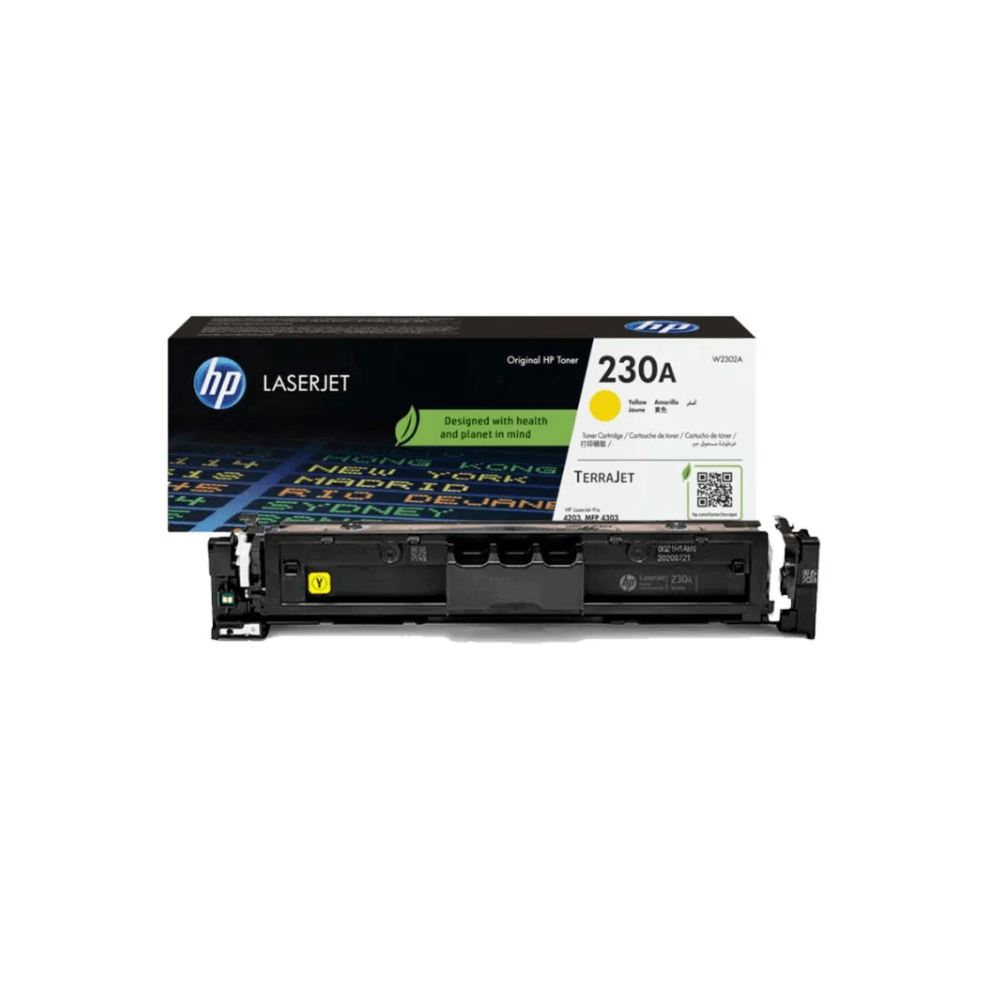 Imagen 2 del producto Tóner HP 230A, compatible con Pro 4203, Mfp 4303, rendimiento 1,800 páginas, amarillo W2302A