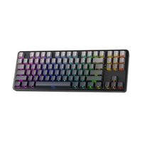 Teclado gamer inalámbrico Redragon Star Blade Pro K70, bluetooth, mecánico, idioma inglés, RGB, negro