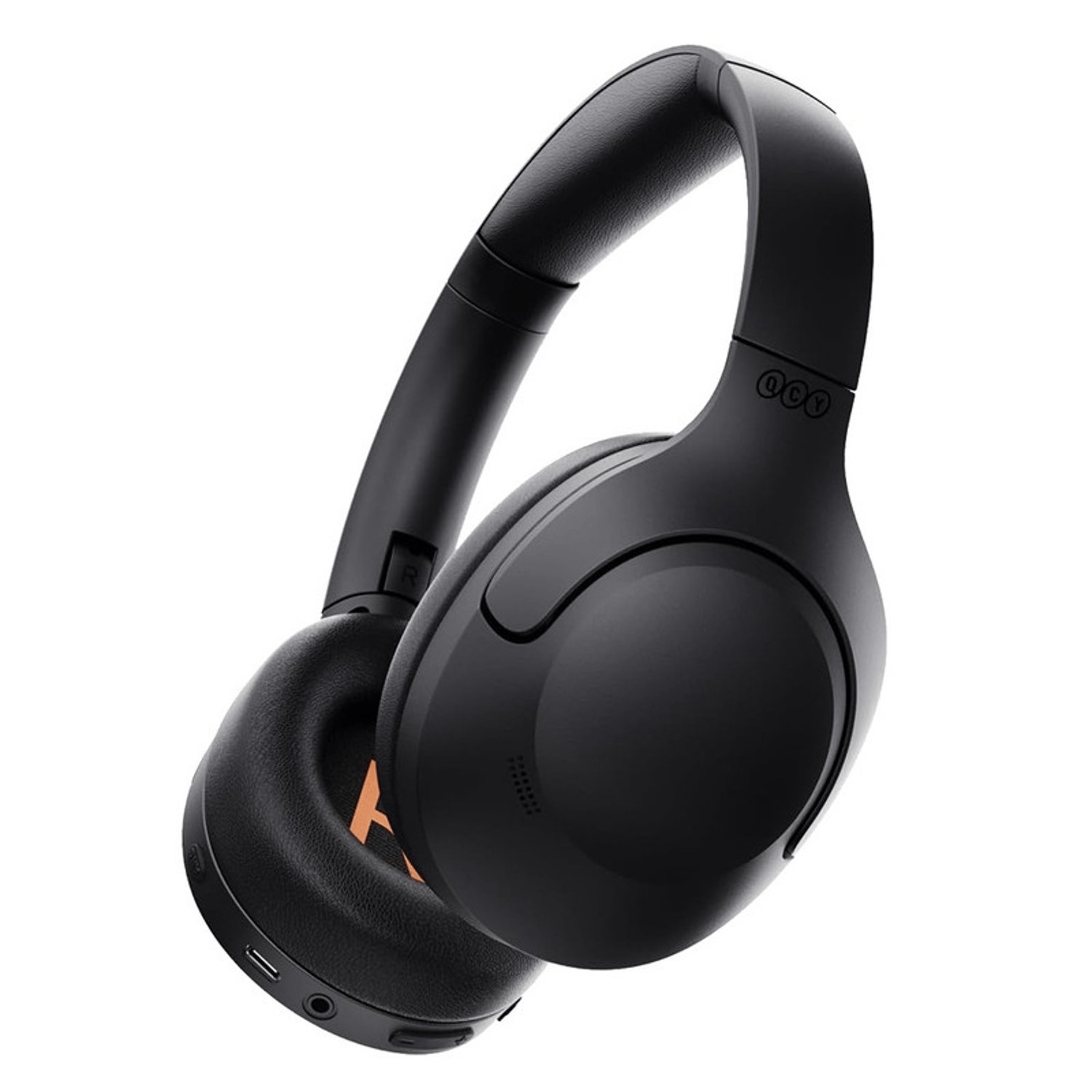 Imagen 1 del producto Audífonos con cancelación de ruido QCY H3 Lite micrófono incorporado, máx. 60 horas reproducción, control música y llamadas, negro