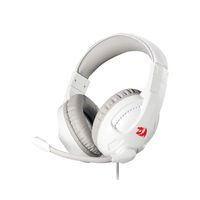 Audífonos gamer Redragon Cronus H211 micrófono con cancelación de ruido, multiplataforma, RGB, blanco