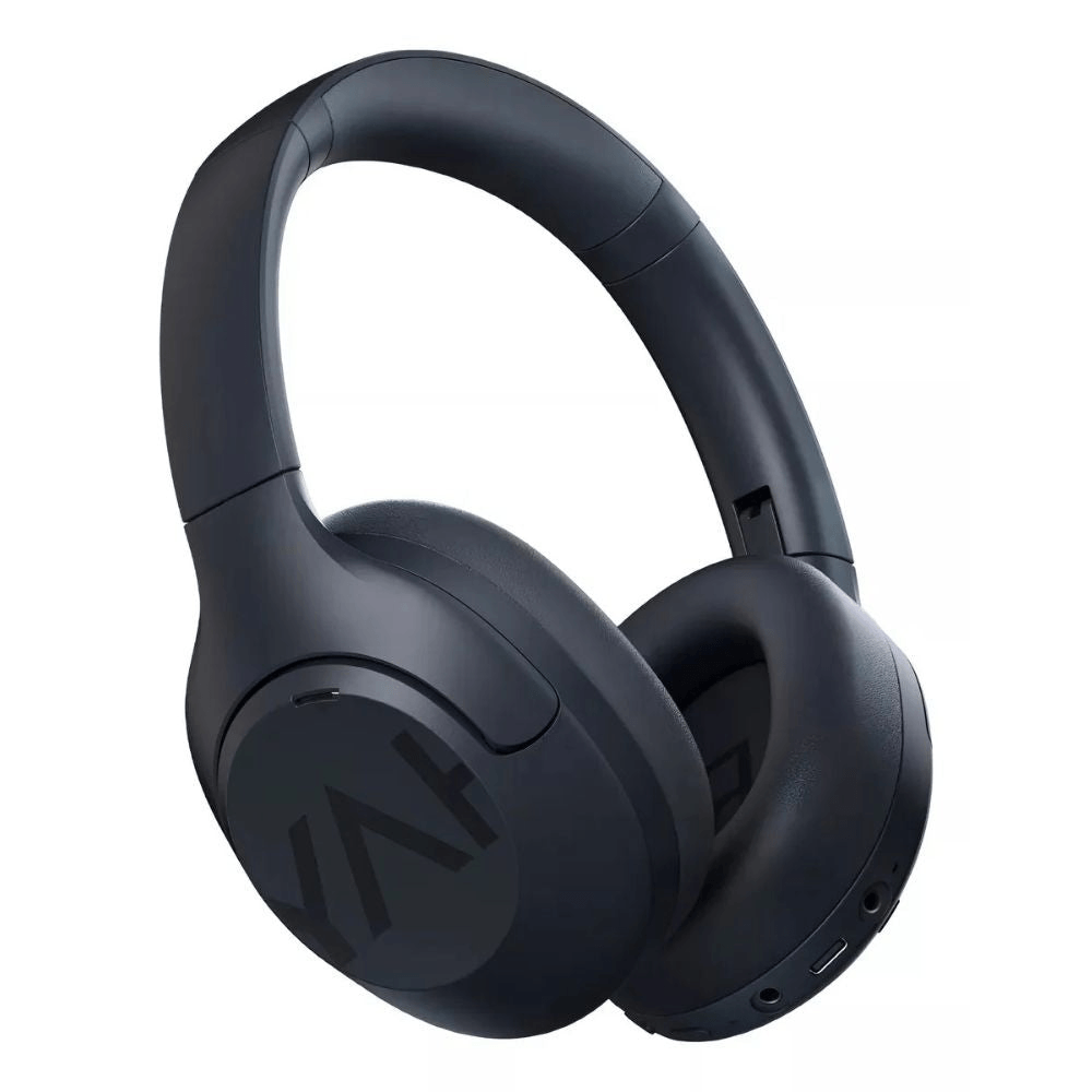 Audífonos con cancelación de ruido Haylou S30 Pro micrófono incorporado, máx. 80 horas de reproducción, azul